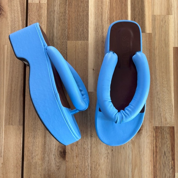 STAUD Rio Platform Sandals - Picture 3 of 12